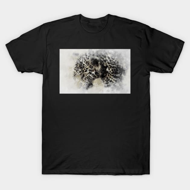 Leopard cub T-Shirt by johnwebbstock